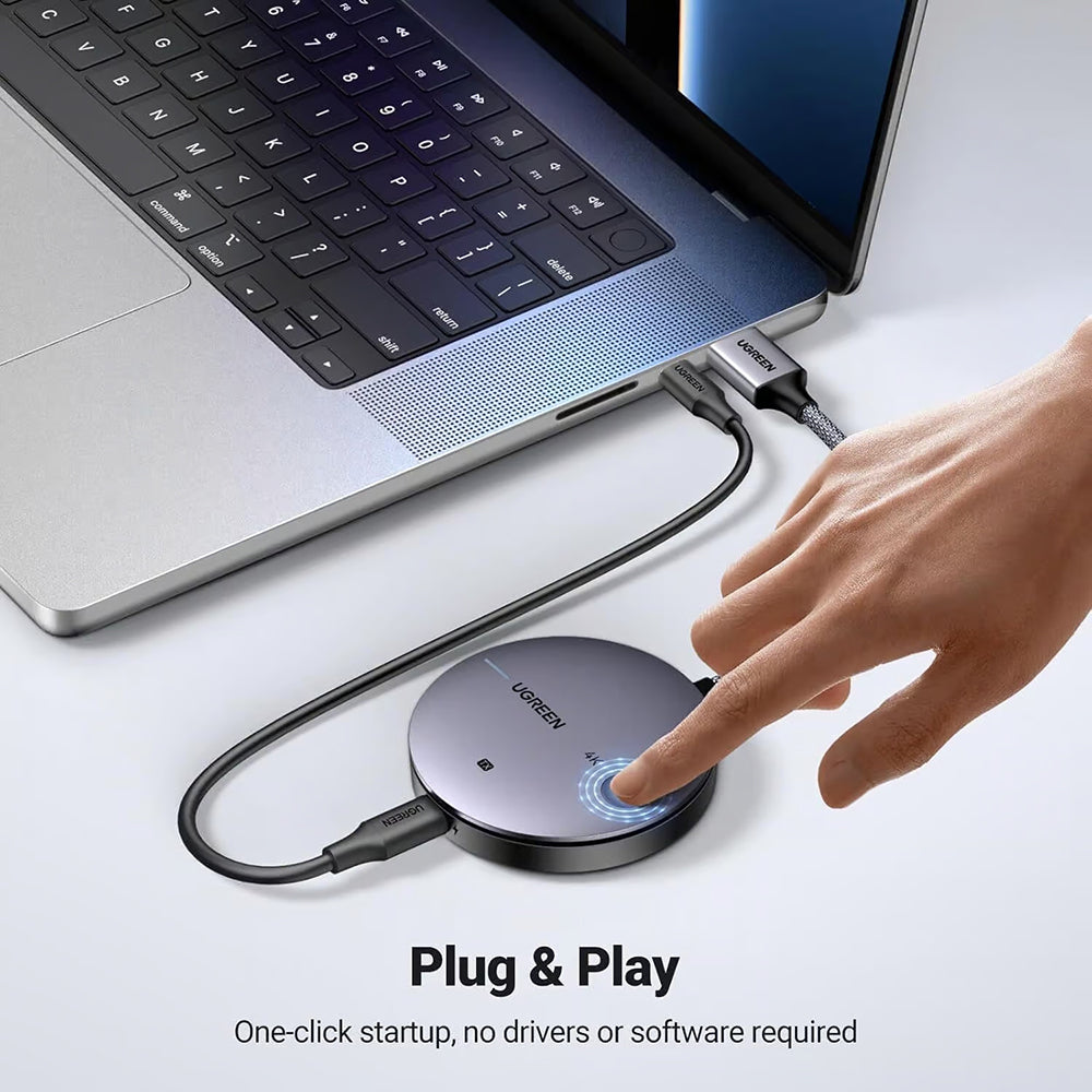 Bezdrátový HDMI extender UGREEN CM586, 4K, černý