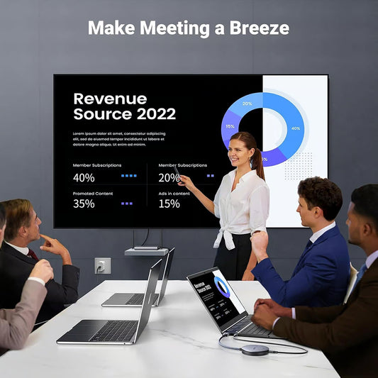 Bezdrátový HDMI extender UGREEN CM586, 4K, černý