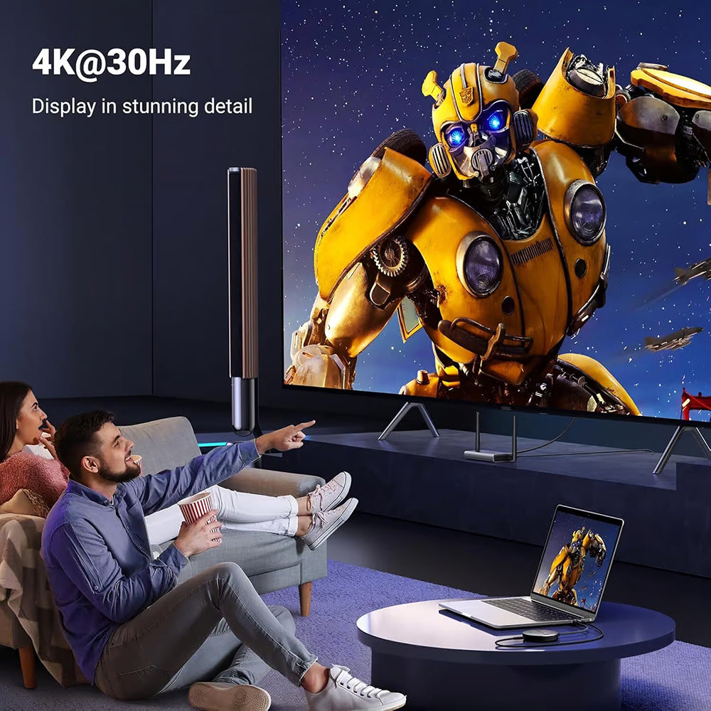 Bezdrátový HDMI extender UGREEN CM586, 4K, černý