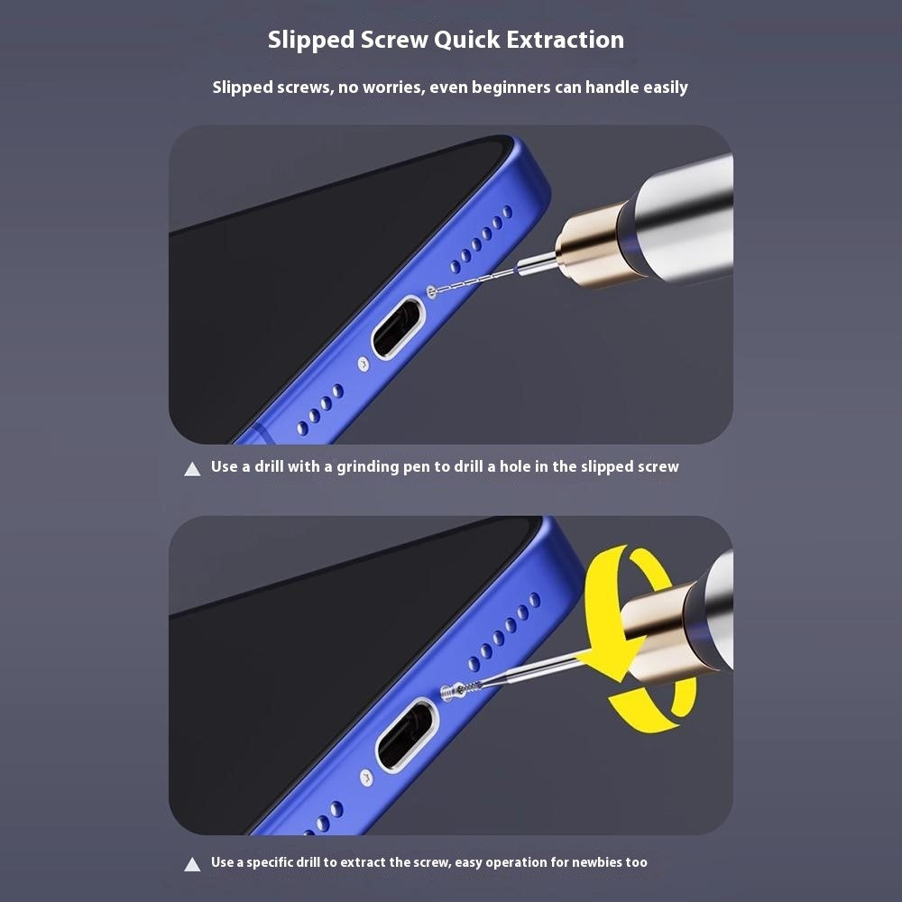 Extractor Bit OEM U8 pro vyjímání zlomených šroubů, 2v1