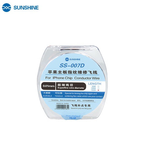 Měděný drát Sunshine SS-007D, 0,01 mm, 150 m