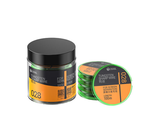 Wolframové vlákno 2UUL WS-028, 0,028 mm, 100 m, Sada 5 kusů