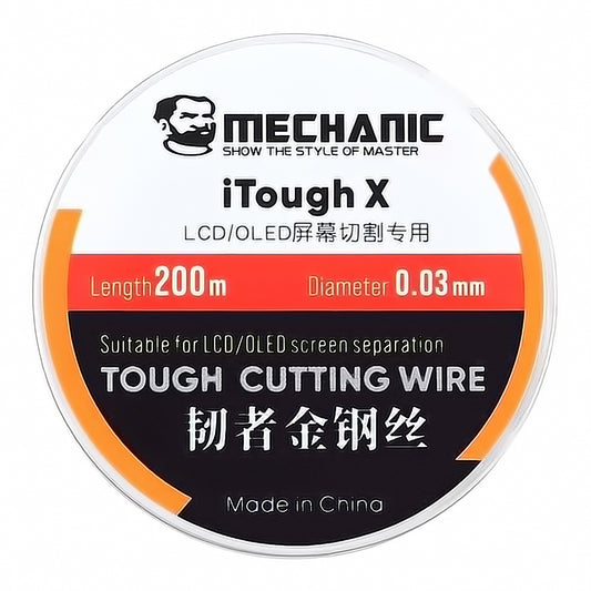 Molybdenový drát Mechanic iTough X, 0,03 mm, 200 m