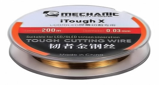 Molybdenový drát Mechanic iTough X, 0,03 mm, 200 m