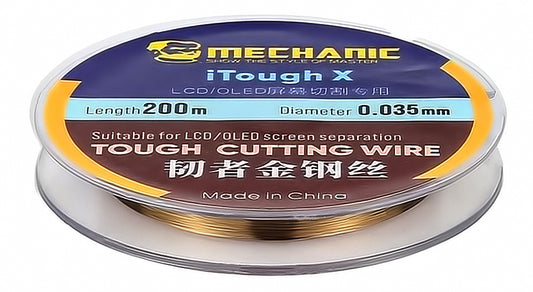 Molybdenový drát Mechanic iTough X, 0,035 mm, 200 m