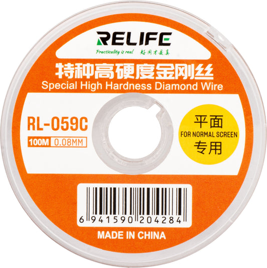 Drát Molibden Relife RL-059C, 0,08 mm, 100 m