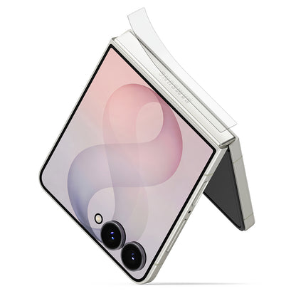 Ringke Dual Easy Hinge Screen Protector for Samsung Galaxy Z Flip8 F776, Plastic, Set of 2 pieces