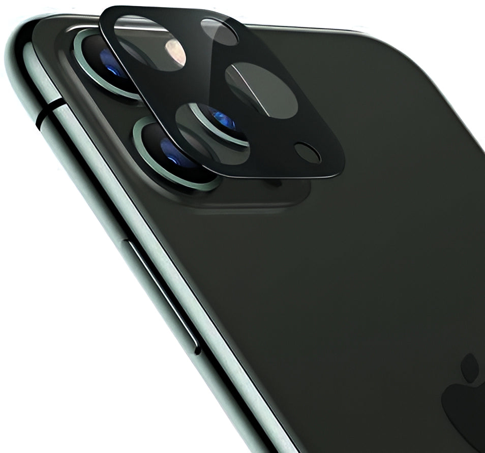 Ochranná fólie na zadní kameru XO Design 3D pro Apple iPhone 12 Pro Max, tvrzené sklo, černá