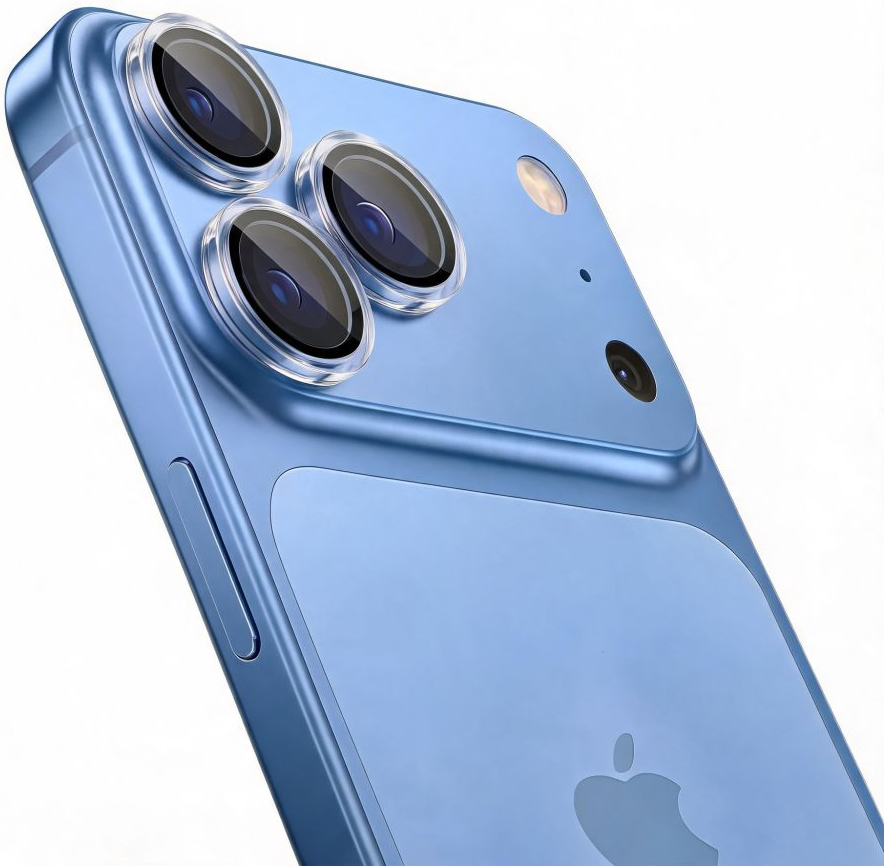 Ochranná fólie na zadní kameru Tech-Protect CamRing Fit+ pro Apple iPhone 18 Pro / 18 Pro Max, tvrzené sklo, průhledná