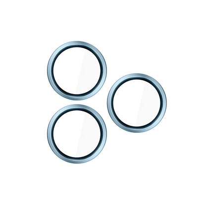 Ochranná fólie na zadní kameru 3MK Hardy Protection Pro pro Apple iPhone 17 Pro Max / 17 Pro, Tvrzené sklo, Modrá