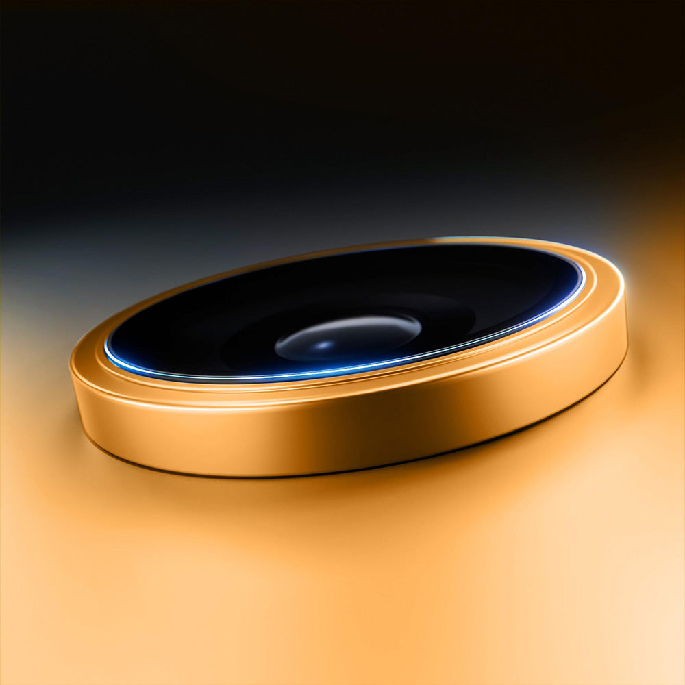 Ochranná fólie na zadní kameru 3MK Hardy Protection Pro pro Apple iPhone 17 Pro Max / 17 Pro, Tvrzené sklo, Oranžová