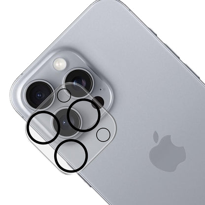 Ochranná fólie 3MK Pro Full Cover na zadní kameru pro Apple iPhone 17 Pro, Tvrzené sklo, Černá