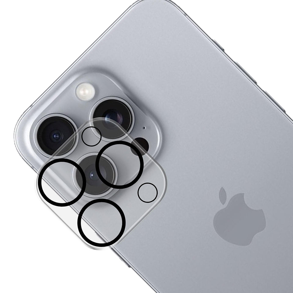 Ochranná fólie 3MK Pro Full Cover na zadní kameru pro Apple iPhone 17, Tvrzené sklo, Černá
