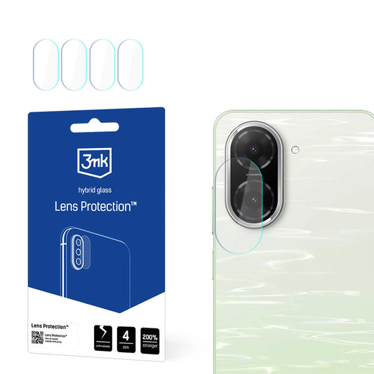 Ochranná fólie na zadní kameru 3MK Protection pro Xiaomi Redmi A5 4G, flexibilní sklo, sada 4 kusy, průhledná