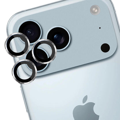 Ochranná fólie 3MK Protection Pro na zadní kameru pro Apple iPhone 17 Pro Max / 17 Pro, Tvrzené sklo, Stříbrná