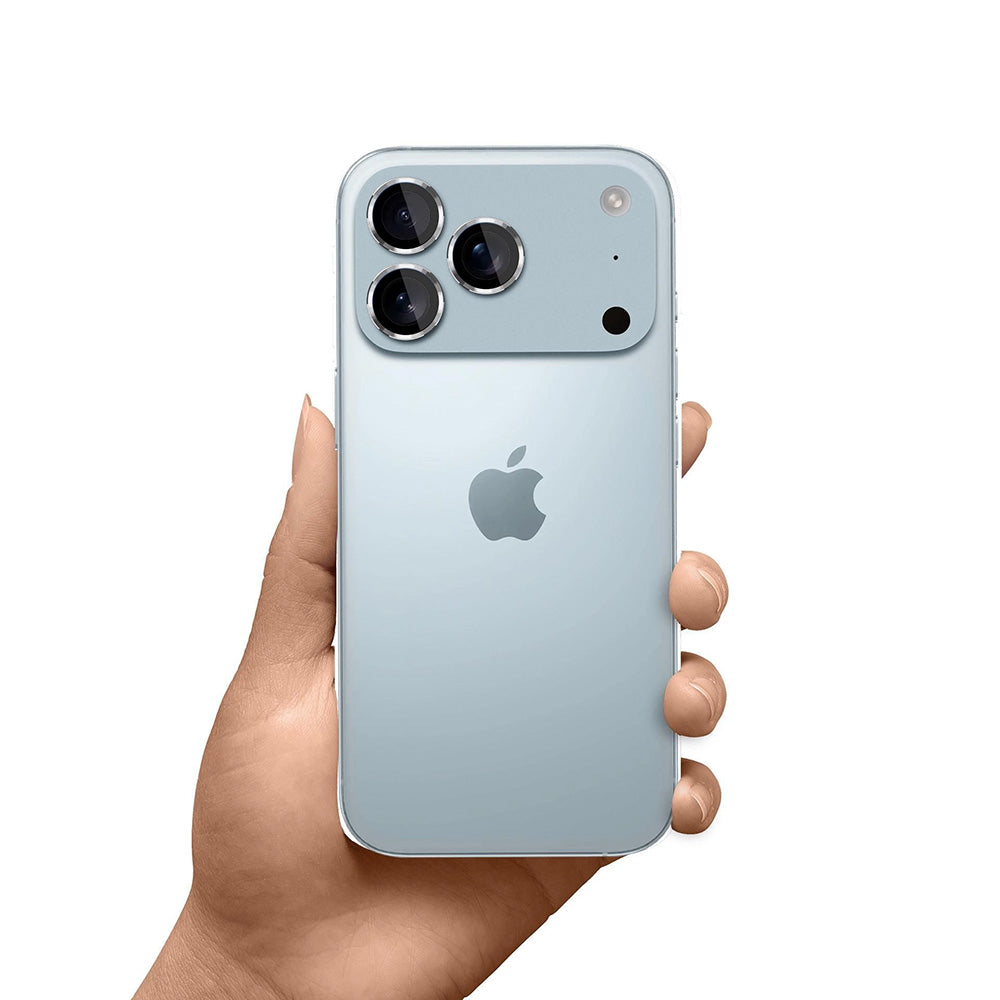 Ochranná fólie 3MK Protection Pro na zadní kameru pro Apple iPhone 17 Pro Max / 17 Pro, Tvrzené sklo, Stříbrná