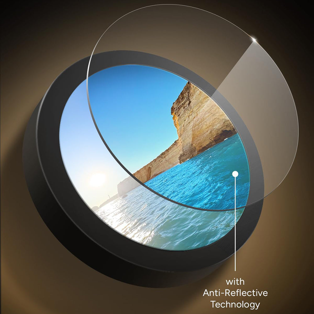 Ochranná fólie 3MK Protection Pro na zadní kameru pro Apple iPhone 17 Pro Max / 17 Pro, Tvrzené sklo, Černá.