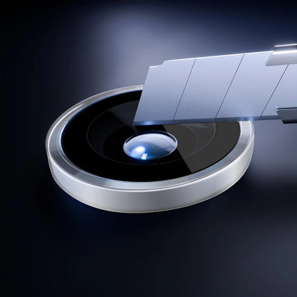 Ochranná fólie 3MK Protection Pro na zadní kameru pro Apple iPhone 17, Tvrzené sklo, Černá