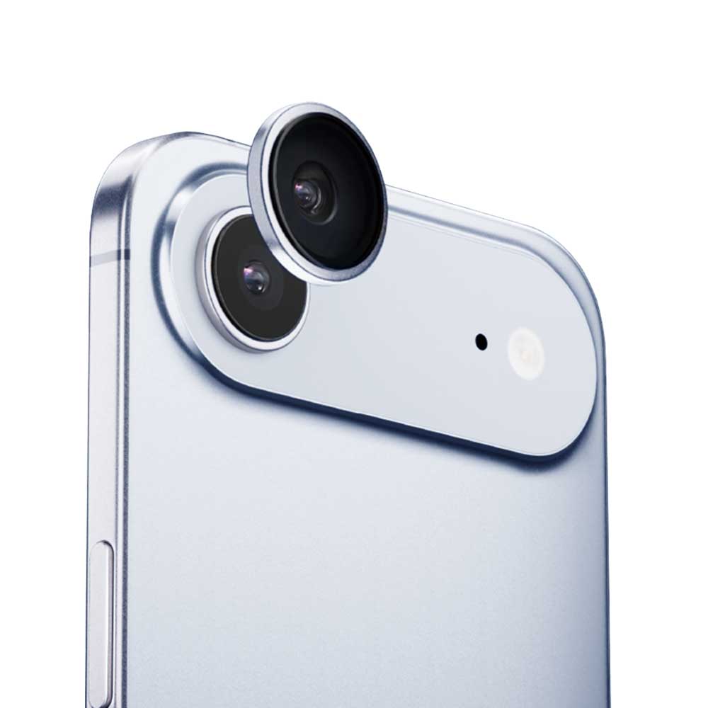 Ochranná fólie Anank AR na zadní kameru pro Apple iPhone 17 Air, Tvrzené sklo, Modrá