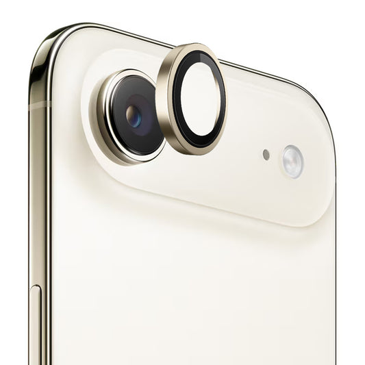 Ochranná fólie Blueo Metal Frame na zadní kameru pro Apple iPhone 17 Air, Tvrzené sklo, Zlatá