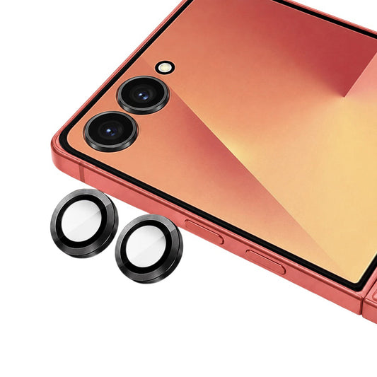 Ochranná fólie na zadní kameru Blueo pro Samsung Galaxy Z Flip8 F776, tvrzené sklo, černá