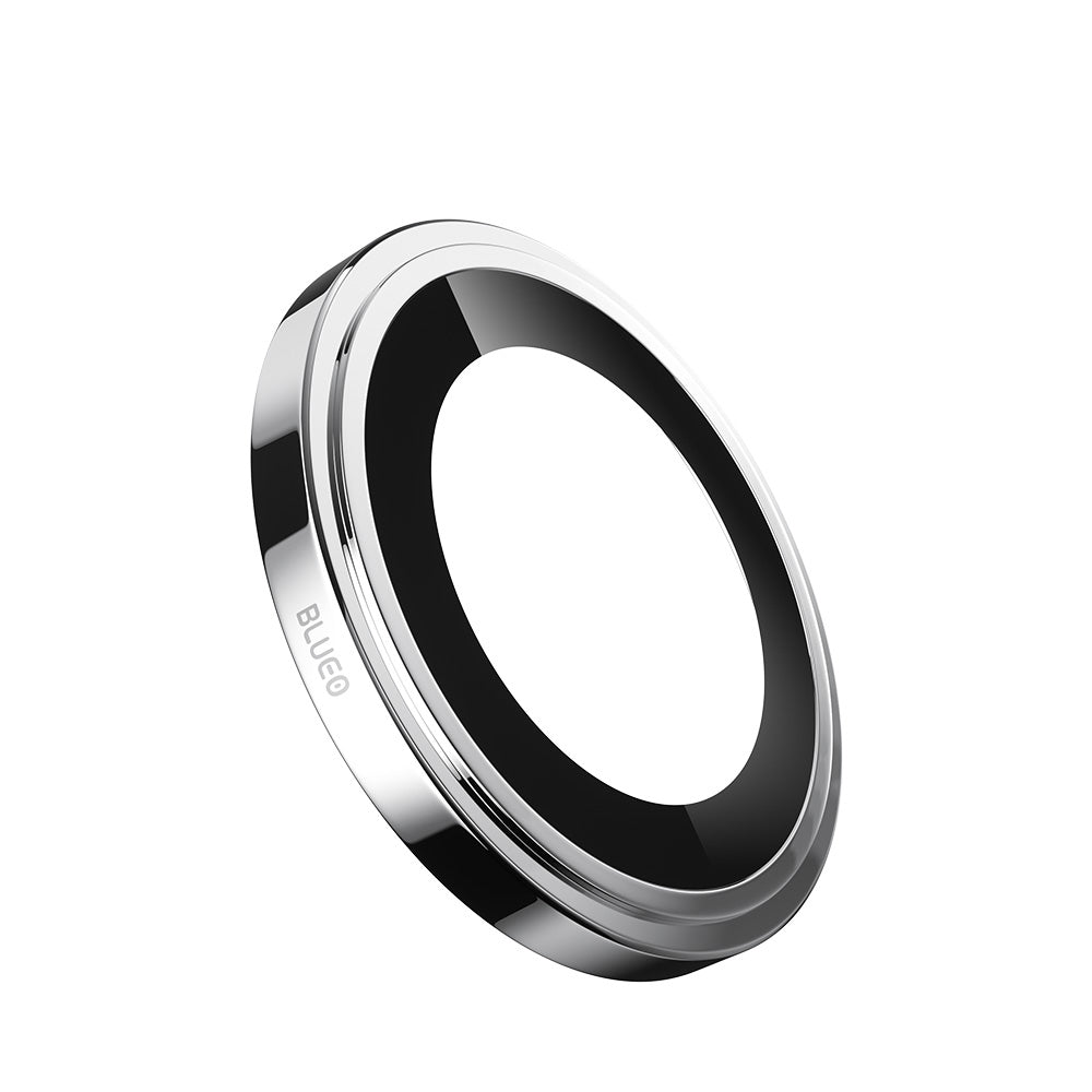 Ochranná fólie zadní kamery Blueo Sapphire Crystal pro Apple iPhone 14 Pro Max / 14 Pro, tvrzené sklo, stříbrná