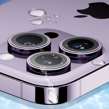 Ochranná fólie na zadní kameru Blueo Sapphire Crystal pro Apple iPhone 16 Pro Max / 16 Pro, tvrzené sklo, vícebarevná