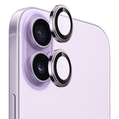 Ochranná fólie Blueo Sapphire Crystal na zadní kameru pro Apple iPhone 17, Tvrzené sklo, Fialová