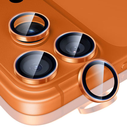 Ochranná fólie na zadní kameru ESR Armorite pro Apple iPhone 14 Pro, Tvrzené sklo, Oranžová