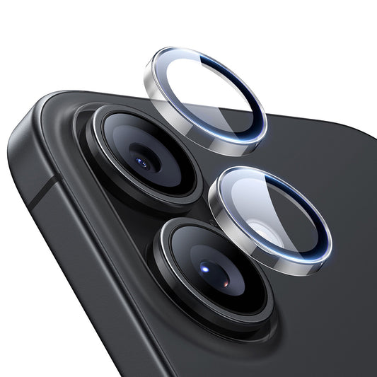 Ochranná fólie ESR Armorite na zadní kameru pro Apple iPhone 17 / 16 Plus / 16, Tvrzené sklo, Průhledná