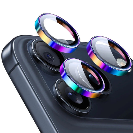 Ochranná fólie na zadní kameru ESR Armorite pro Apple iPhone 17 Pro Max / 17 Pro / 16 Pro Max / 16 Pro, Tvrzené sklo, Multicolor