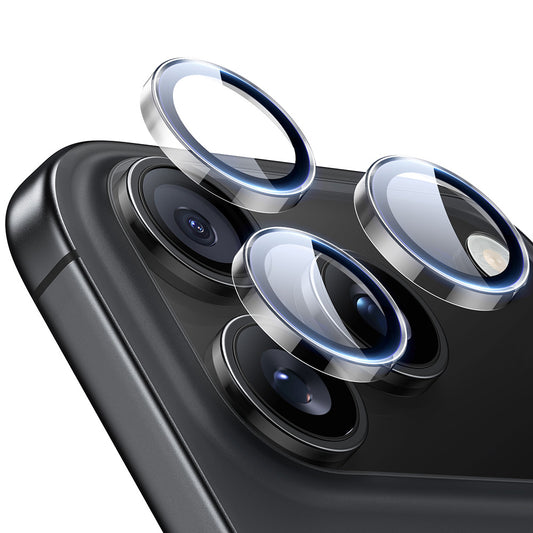 Ochranná fólie ESR Armorite na zadní kameru pro Apple iPhone 17 Pro Max / 17 Pro / 16 Pro Max / 16 Pro, Tvrzené sklo, Průhledná