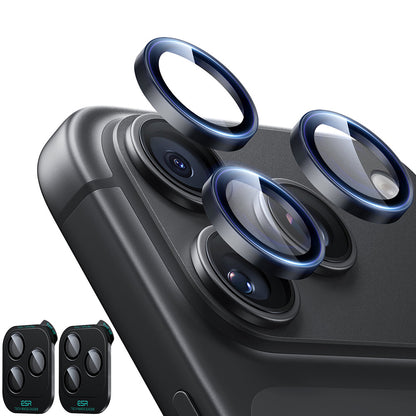 Ochranná fólie na zadní kameru ESR Armorite pro Apple iPhone 18 Pro / 18 Pro max, tvrzené sklo, sada 2 kusů, černá