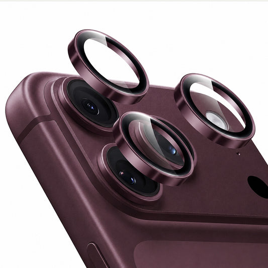 Ochranná fólie na zadní kameru ESR Armorite pro Apple iPhone 18 Pro / 18 Pro Max, tvrzené sklo, tmavě vínová
