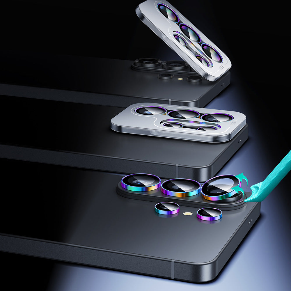 Ochranná fólie ESR Armorite na zadní kameru pro Samsung Galaxy S26 Ultra, Tvrzené sklo, Multicolor