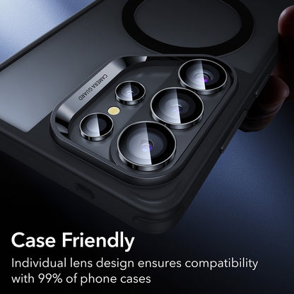 Ochranná fólie ESR Armorite na zadní kameru pro Samsung Galaxy S26 Ultra, Tvrzené sklo, Černá