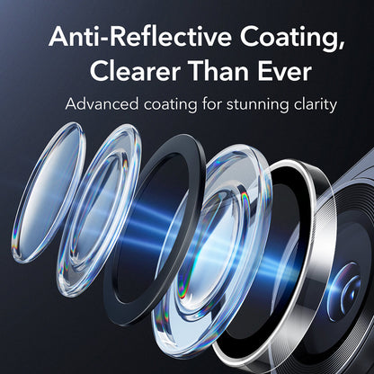 Ochranná fólie ESR Armorite na zadní kameru pro Samsung Galaxy S26 Ultra, Tvrzené sklo, Průhledná