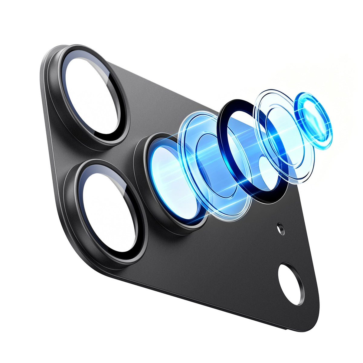 ESR Armorite Pro Rear Camera Protective Film for Apple iPhone 18 Pro, Tempered Glass, Black