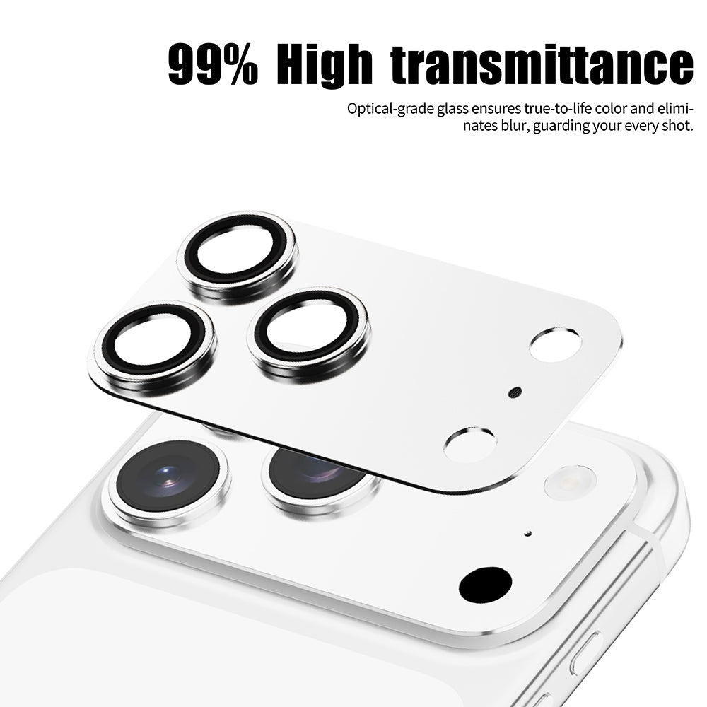 Ochranná fólie zadní kamery Lito Crown Halo AR + AF pro Apple iPhone 18 Pro, tvrzené sklo, modrá