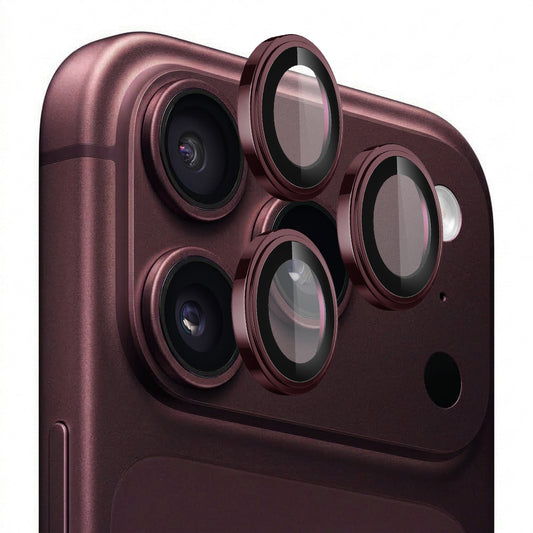 Ochranná fólie na zadní kameru Lito S+ pro Apple iPhone 18 Pro / 18 Pro Max, tvrzené sklo, vínová