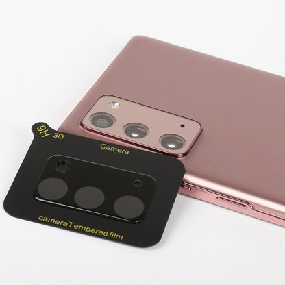 Ochranná fólie Lito S+ na zadní kameru pro Samsung Galaxy Note 20 5G N981 / Note 20 N980, Tvrzené sklo, Černá