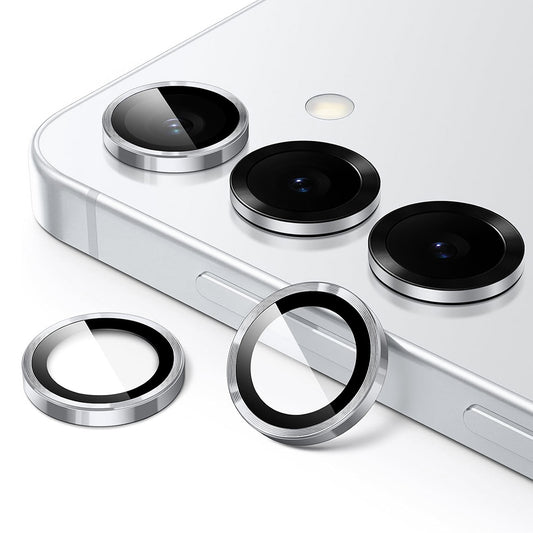 Ochranná fólie na zadní kameru Lito S+ pro Samsung Galaxy S26 Plus / S26, Tvrzené sklo, Stříbrná