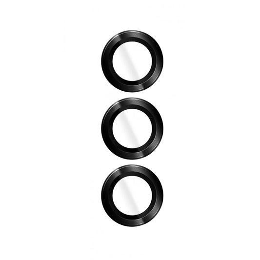 Ochranná fólie Lito S+ na zadní kameru pro Samsung Galaxy S26 Plus / S26, Tvrzené sklo, Černá