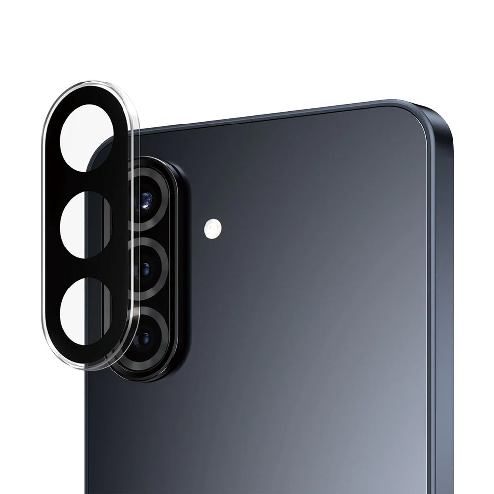 Ochranná fólie PanzerGlass Hoops na zadní kameru pro Samsung Galaxy A36 A366, Tvrzené sklo, Průhledná