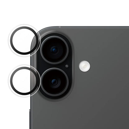 Ochranná fólie PanzerGlass Safe na zadní kameru pro Apple iPhone 17 / 16 Plus / 16, Zpevněné sklo, Průhledná