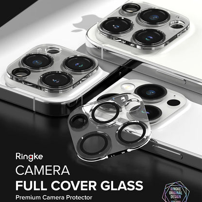 Ochranná fólie Ringke na zadní kameru pro Apple iPhone 15 Pro Max, Tvrzené sklo, Sada 2 kusy, Průhledná