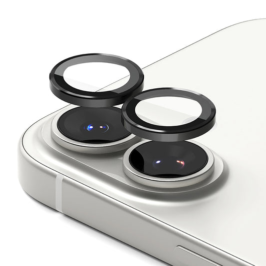 Ochranná fólie Ringke na zadní kameru pro Apple iPhone 17, Tvrzené sklo, Černá
