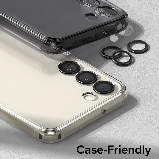 Ochranná fólie Ringke na zadní kameru pro Samsung Galaxy S23+ S916 / S23 S911, Tvrzené sklo, Černá