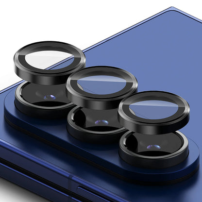 Ochranná fólie Ringke na zadní kameru pro Samsung Galaxy Z Fold7 F966, tvrzené sklo, sada 2 kusy, černá.