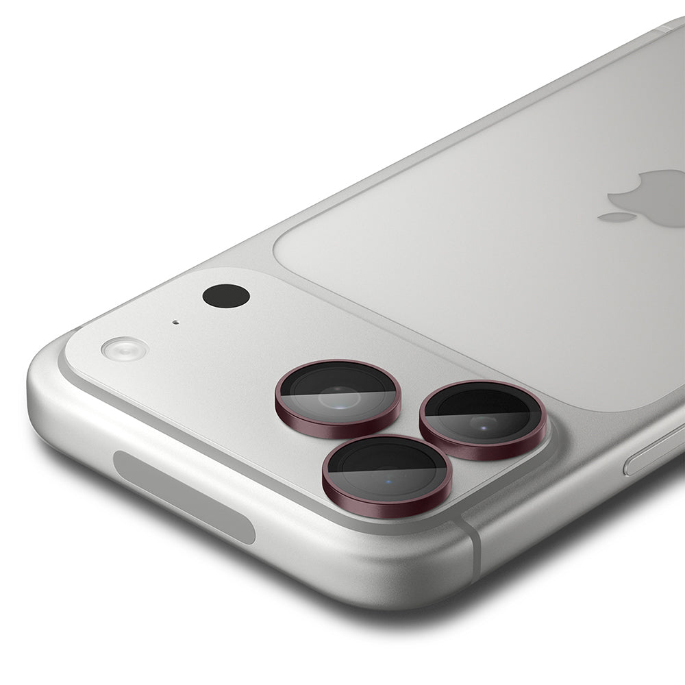 Ochranná fólie na zadní kameru Spigen GlastR EZ FIT Optik Pro pro Apple iPhone 18 Pro / 18 Pro Max, tvrzené sklo, sada 2 kusy, vínová AGL12044